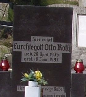 Roth Otto Fuerchtegott 1935-1997 Grabstein